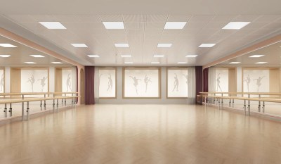 现代舞蹈教室3D模型下载